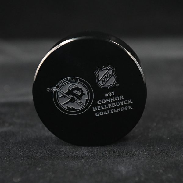 Black Hockey Puck