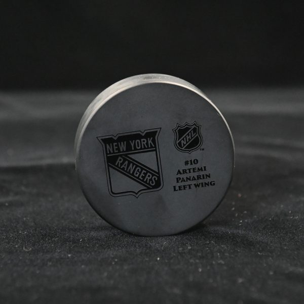 Matte Black Hockey Puck