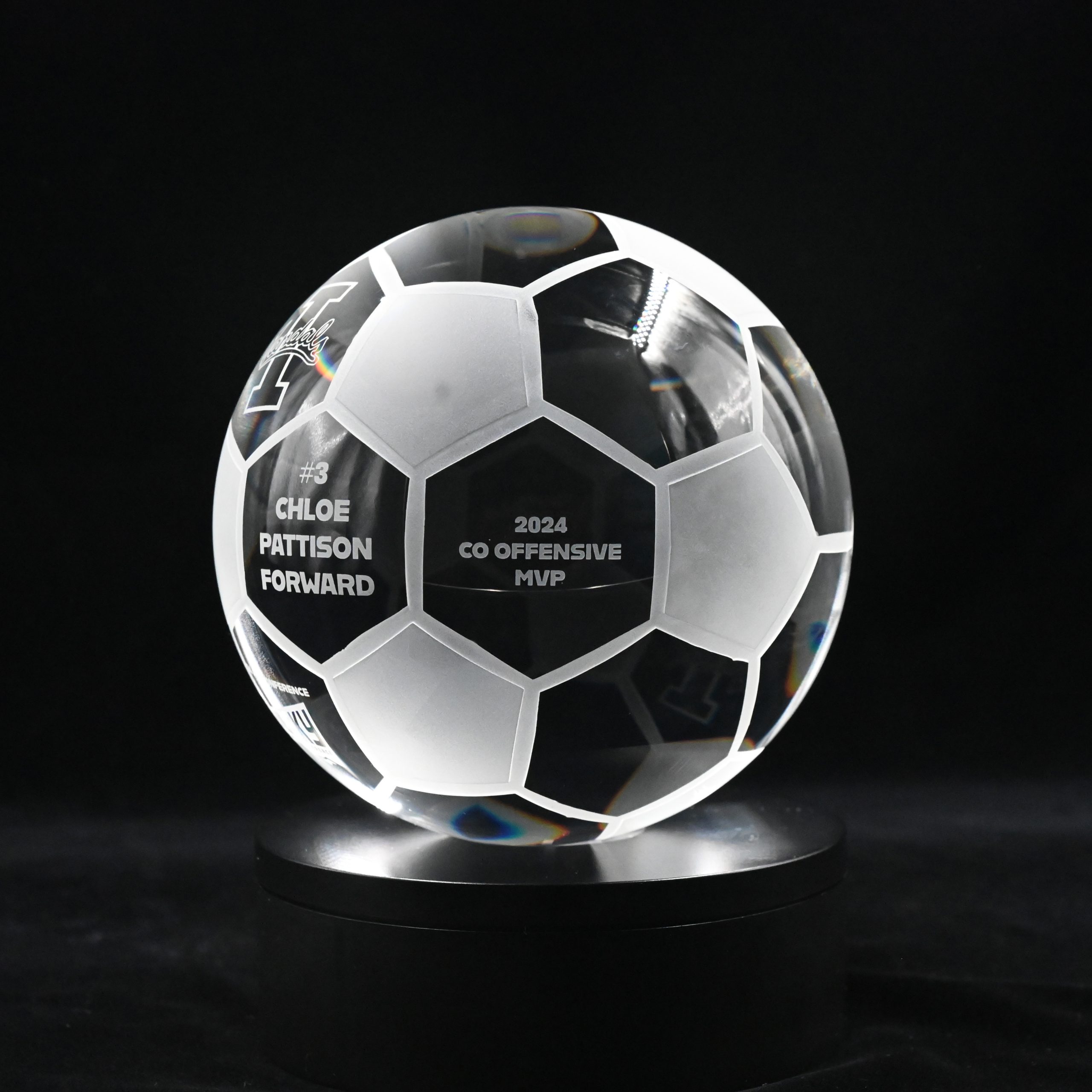 volleyball frosted design