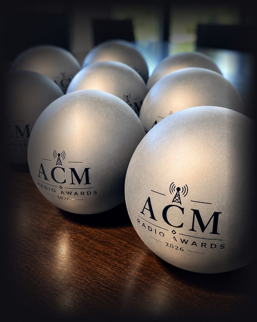 ACM Radio Awards 2026 crystal balls
